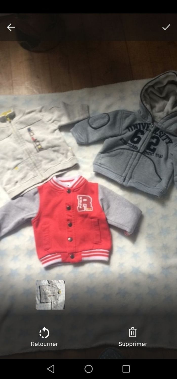Lot de 3 gillet 3 mois