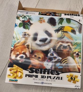 Puzzle 3D zoo