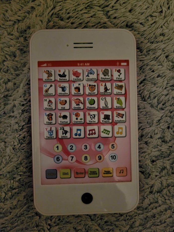 Tablette pédagogique