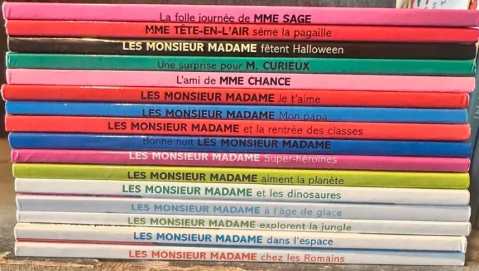 Monsieur Madame – 16 histoires – Vente à l’unité ou en lot