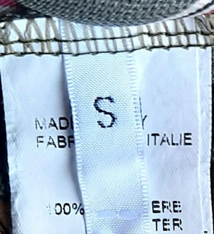 Blouse kaki à rayures S - photo numéro 4