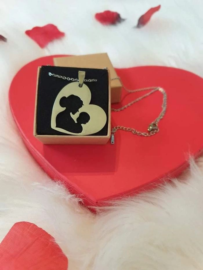 Collier mère enfant amour maman - photo numéro 7