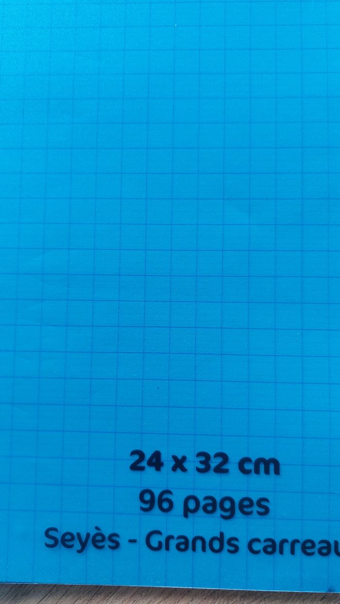 Cahier 24x32 lot de 5 - photo numéro 3
