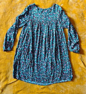Robe manches longues vertbaudet 7ans