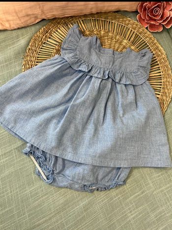 Robe et bloomer 1-2 mois 56 cm h&m