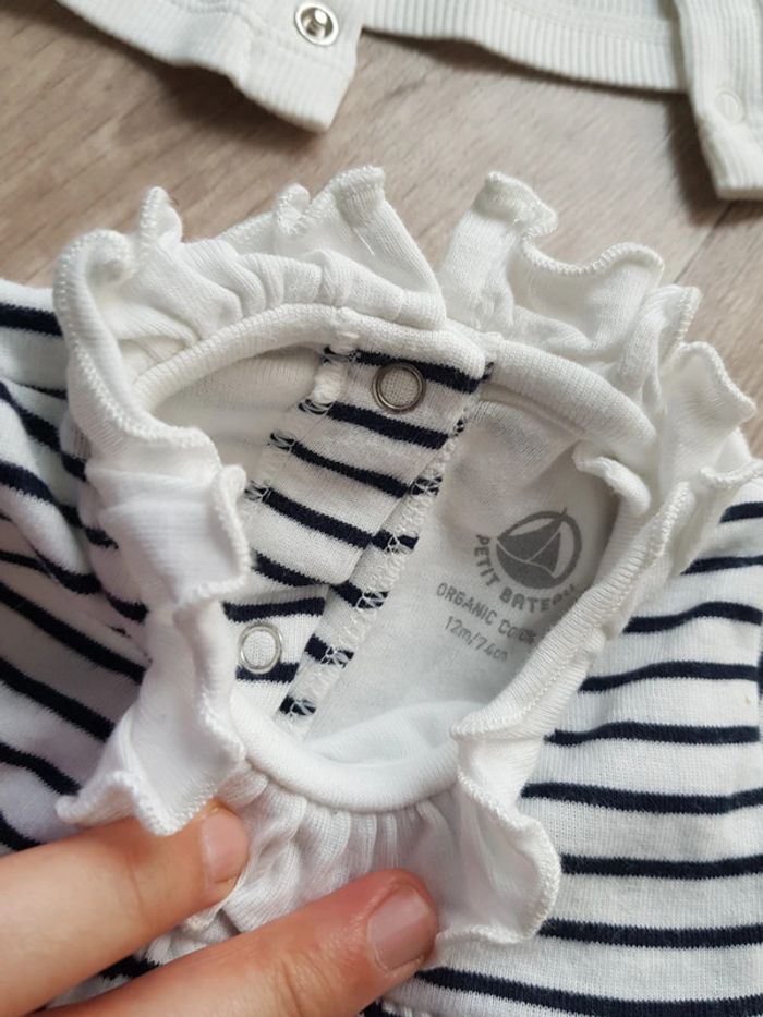 Robe et gilet 12 mois petit bateau - photo numéro 3