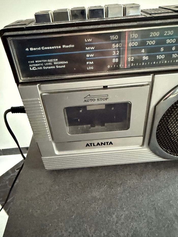 Radio cassette vintage