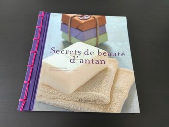 Livre Secret de beauté d'antan