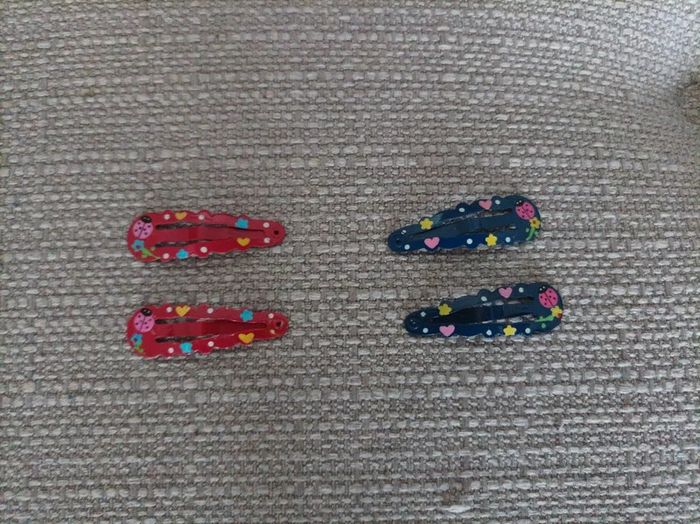 Jolies barrettes coccinelle 🐞