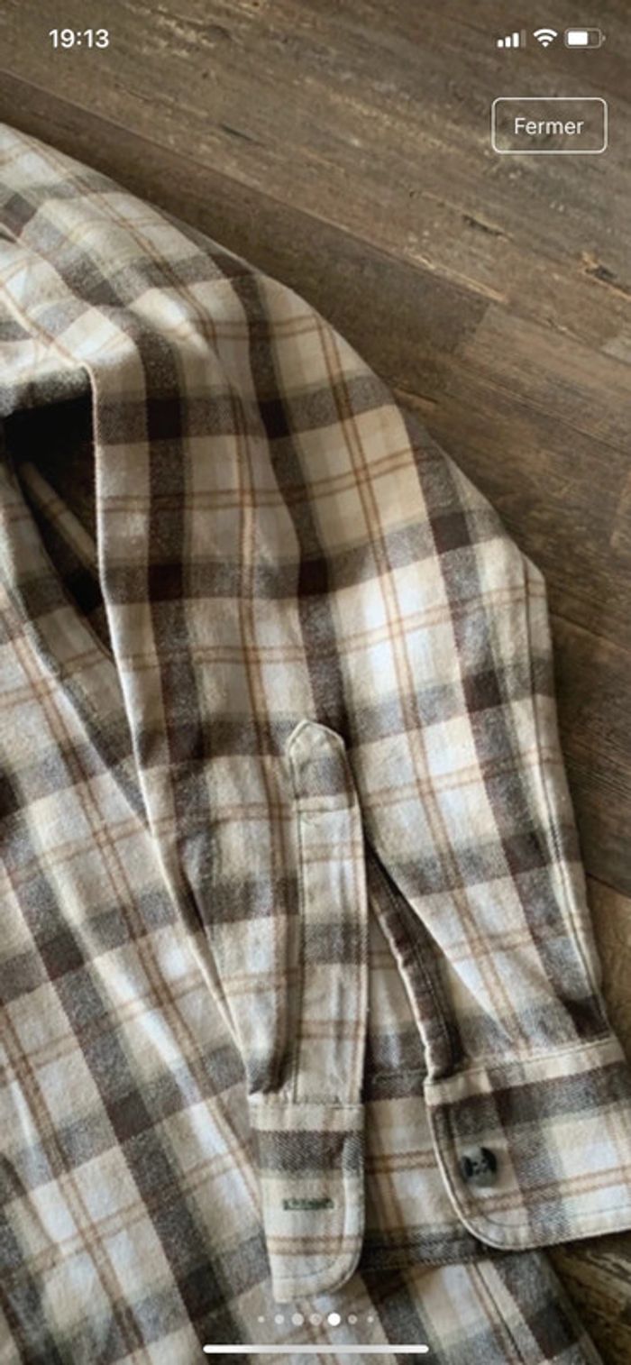 Chemise à carreaux manches longues - photo numéro 5
