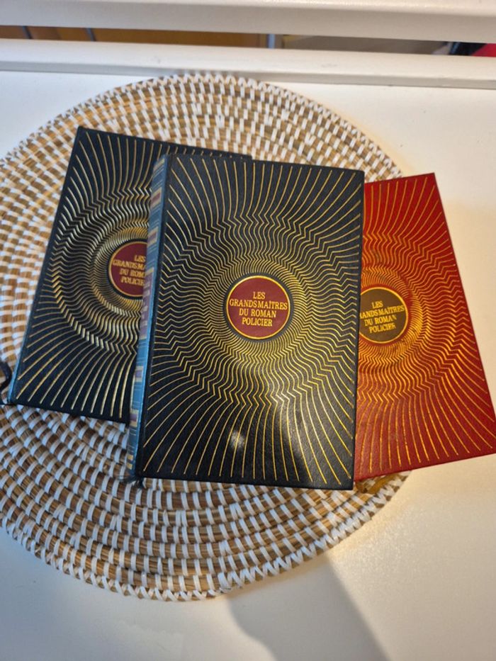 Lot 3 livres les grands maîtres du roman policier - photo numéro 2