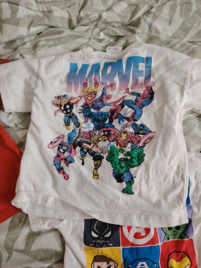 Lot t shirt marvel zara - photo numéro 5