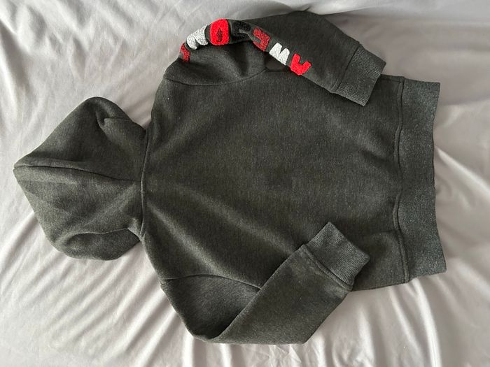 Gilet zippée gris foncé chaude et molletonné Hiver Gemo 5ans - photo numéro 2