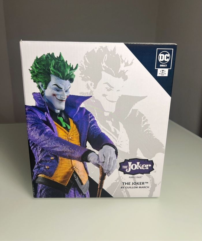 Figurine Résine Mc farlane toys The Joker Purple Craze by Guillem March Dc comics - photo numéro 2
