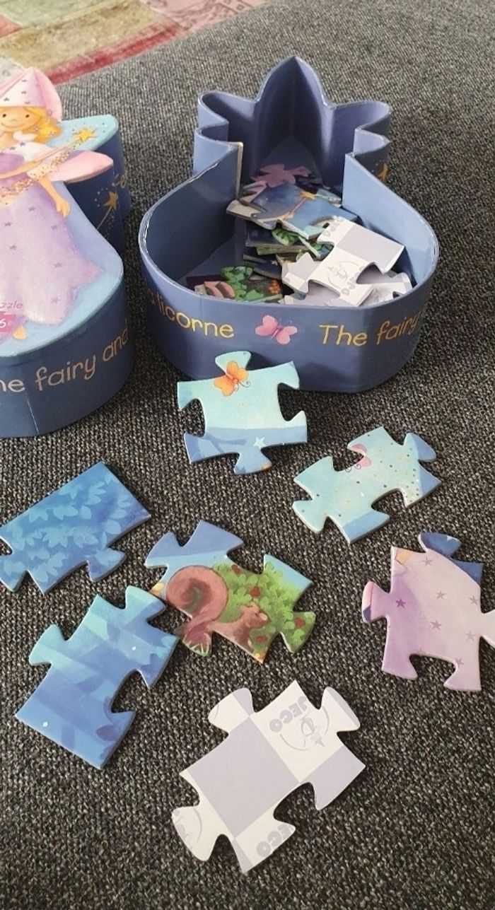 Puzzle La fée et la licorne Djeco - photo numéro 5