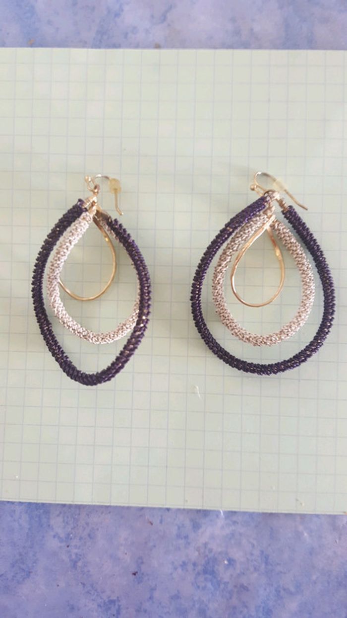 Boucles d'oreilles neuve