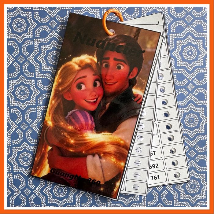 Nuancier guangna 360 numéroté