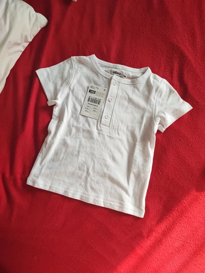 Ensemble short salopette lin neuf Gémo - photo numéro 3