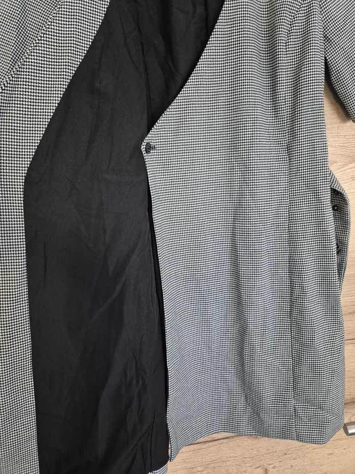 Robe carreaux motif pied de poule - photo numéro 3