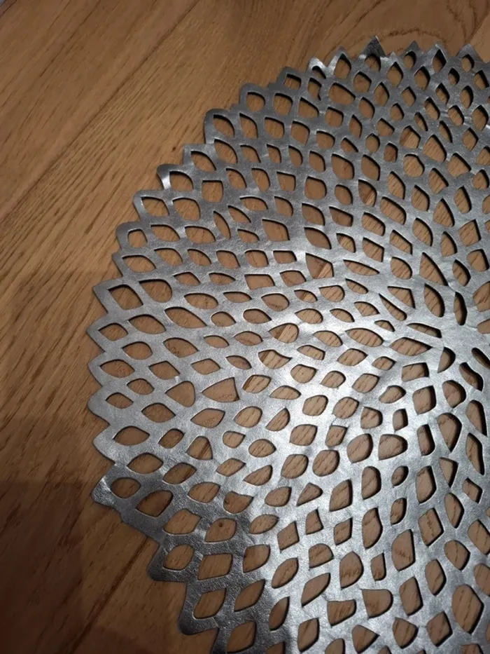 Centre de table gris métallisé - Neuf - maisons du monde - photo numéro 4