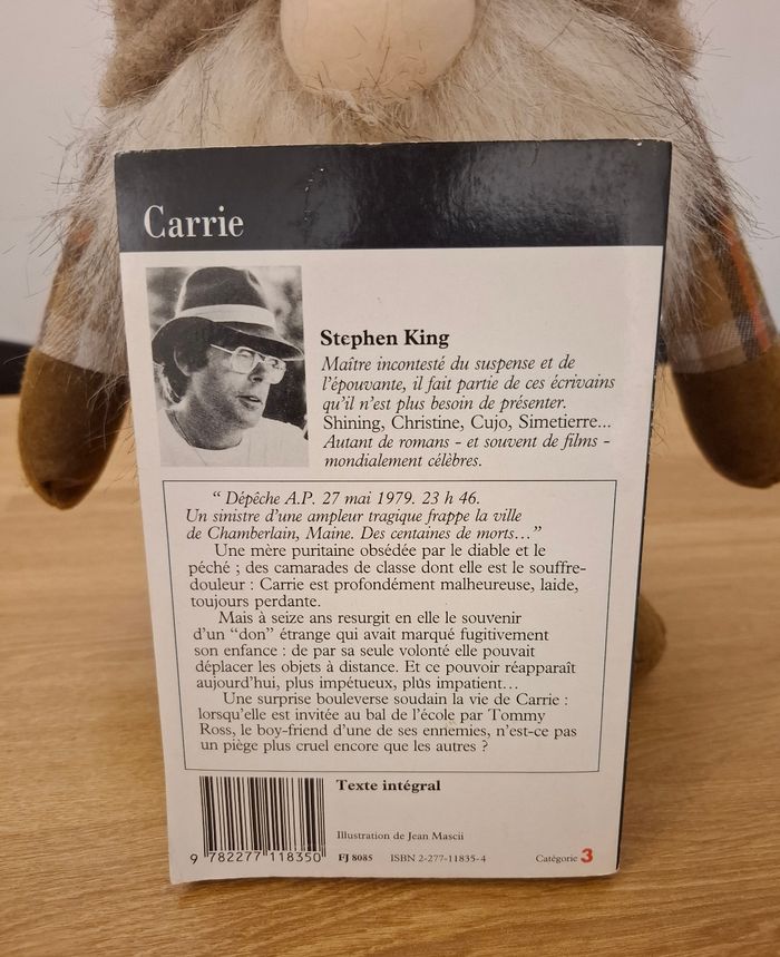 Carrie par Stephen king - photo numéro 2