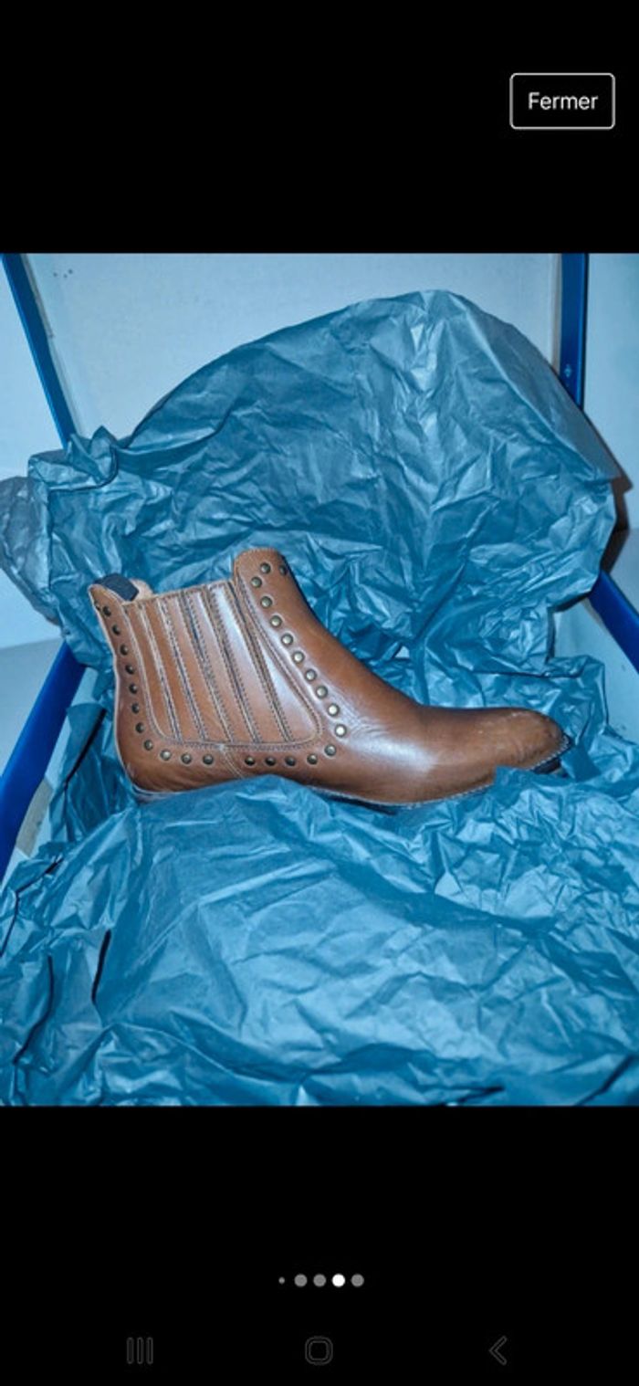 Bottines en cuir 🤎 - photo numéro 15