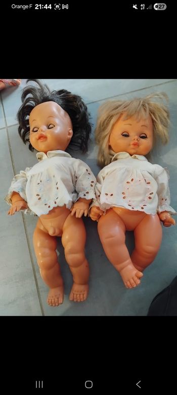 Lot bébés vintages