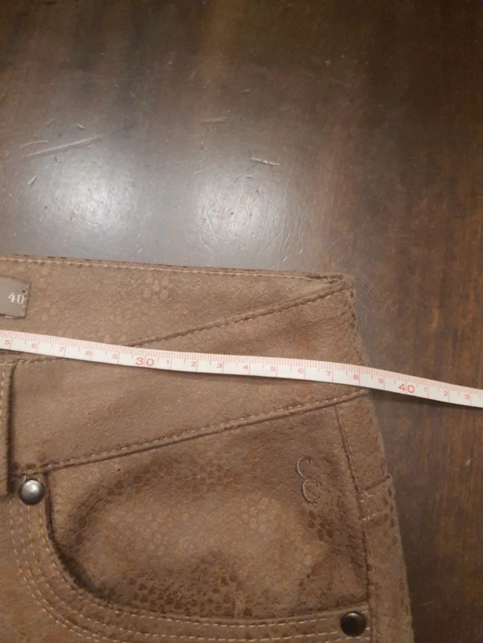Pantalon Comme Ça marron  fr 40 - photo numéro 15