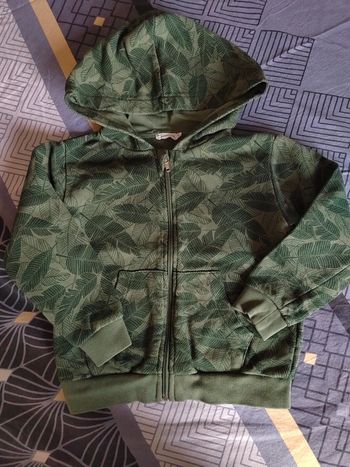 Sweat zippé a capuche storytelling 5 ans