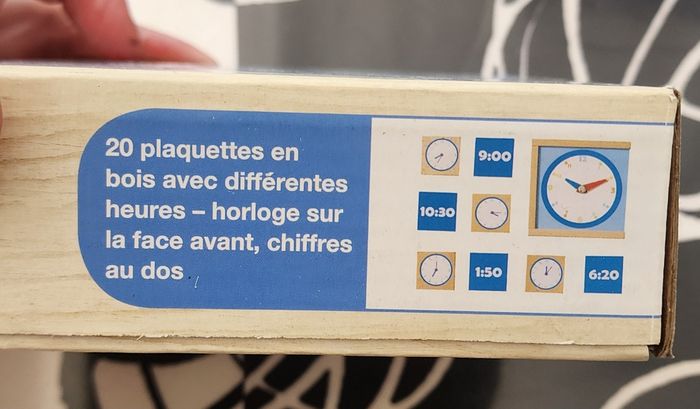 Lot de 2 jeux d apprentissage heures et lettres 5/8 ans - photo numéro 7