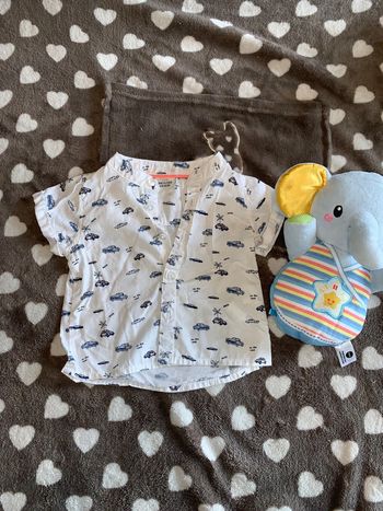 Jolie chemise bébé garçons tao