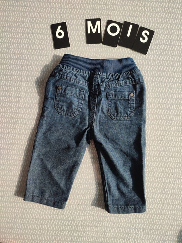 Pantalon jeans denim garçon - Orchestra - 6 mois - photo numéro 5