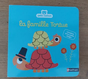 La famille tortue ~ comptine pour petits doigts