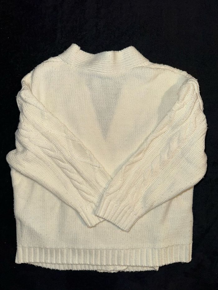 Ensemble gilet avec débardeur grosse Maille fille Taille 3/4ans 104cm