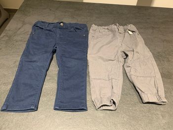 Lot de 2 pantalon 18 mois