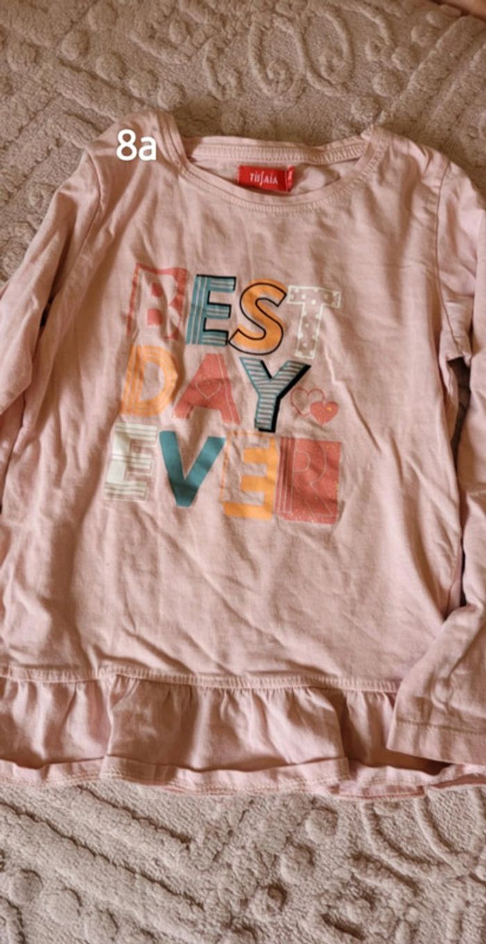 t shirt 8 ans