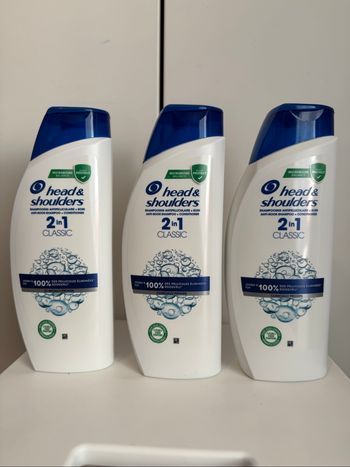 Lot de 3 head shoulders 580ml