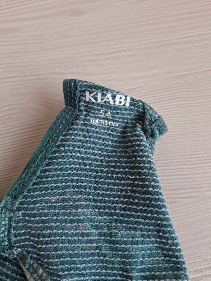 Robe fille tropicale verte Kiabi 5 ans - photo numéro 6