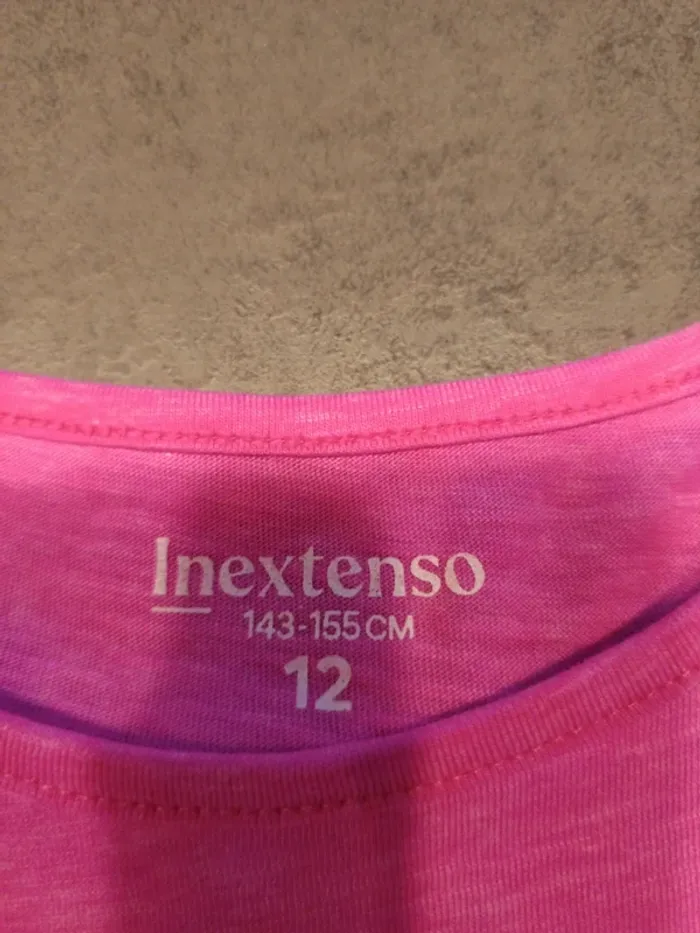 Vends tee-shirt in extenso logo Stitch taille 12 ans. - photo numéro 3