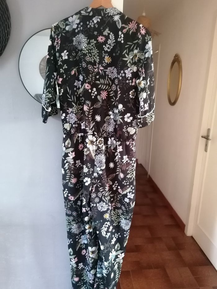 Combi pantalon fluide imprimée floral kiabi 38 - photo numéro 2