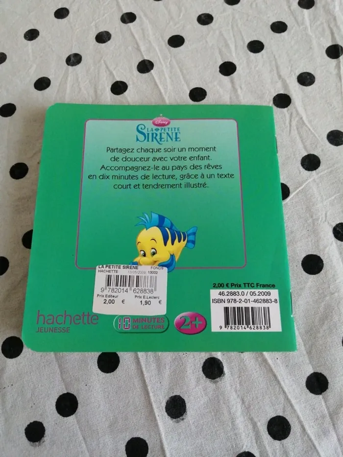 Petit Livre la petit sirène mon histoire du soir - photo numéro 4