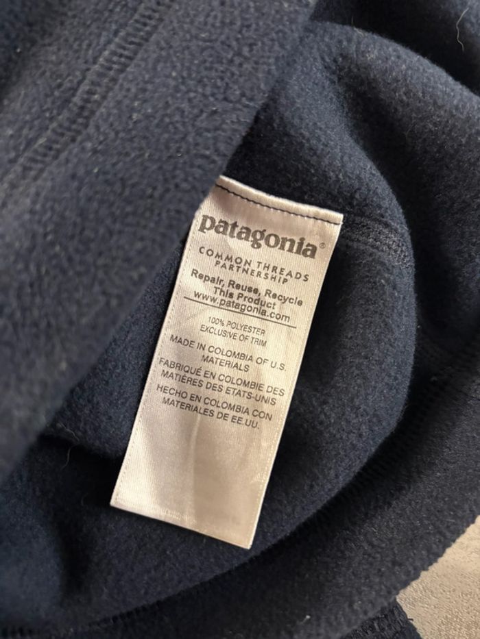 Polaire Quart zip / quarter zip Patagonia Bleu marine XL - photo numéro 8