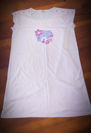 Chemise de nuit rose Damart