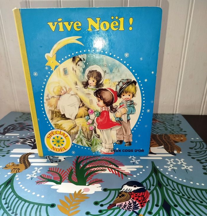 📚 Vintage Éditions Deux coqs d'or Vive Noël