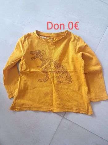 Don donne 4 ans t-shirt ML Kiabi