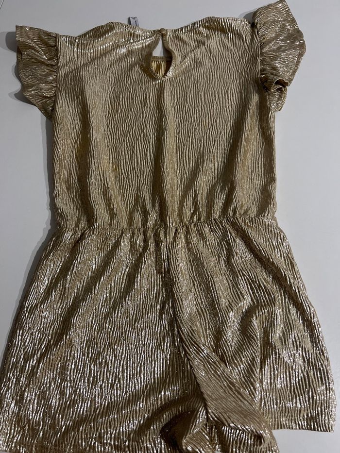 Robe short 8 ans dorée - photo numéro 2