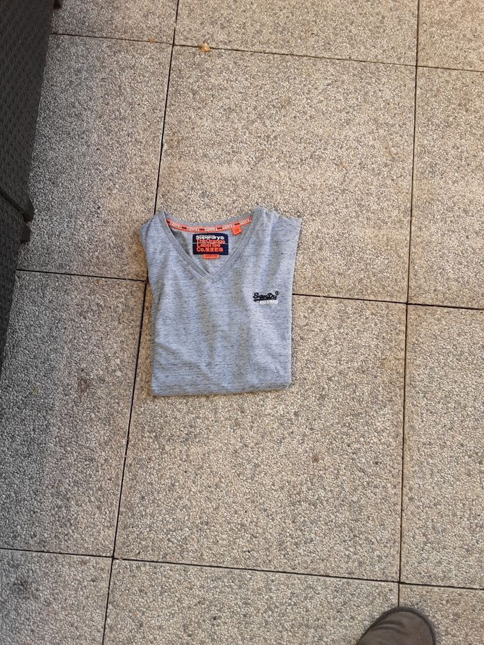 Tee shirt manche courte marque superdry taille m - photo numéro 3
