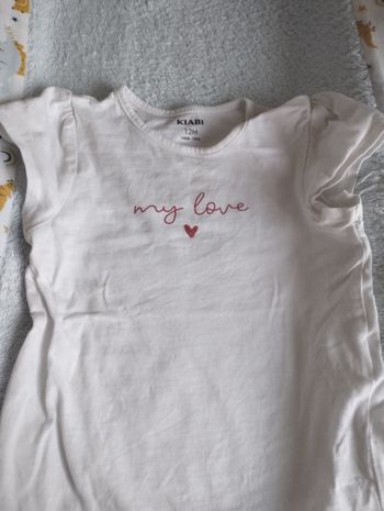 Lot de 7 tee shirt manches courtes