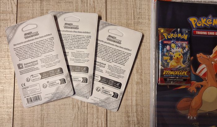 Classeur portfolio + 3 booster (artset) - ev8 - etincelles deferlantes - photo numéro 3