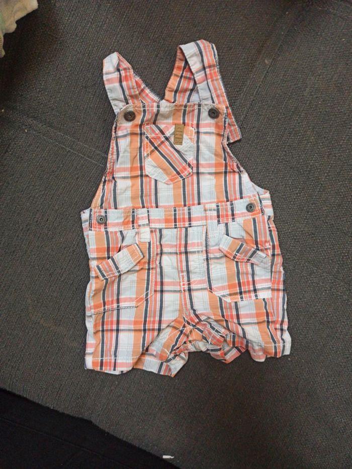 Salopette short